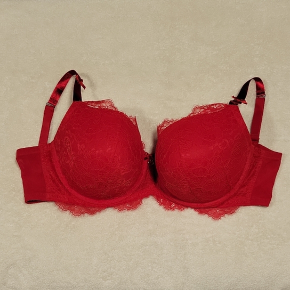 Cacique Other - Elegant Red Lace Bra